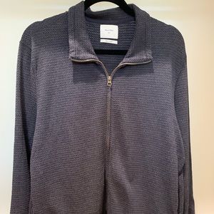Billy Reid men’s zip up sweater